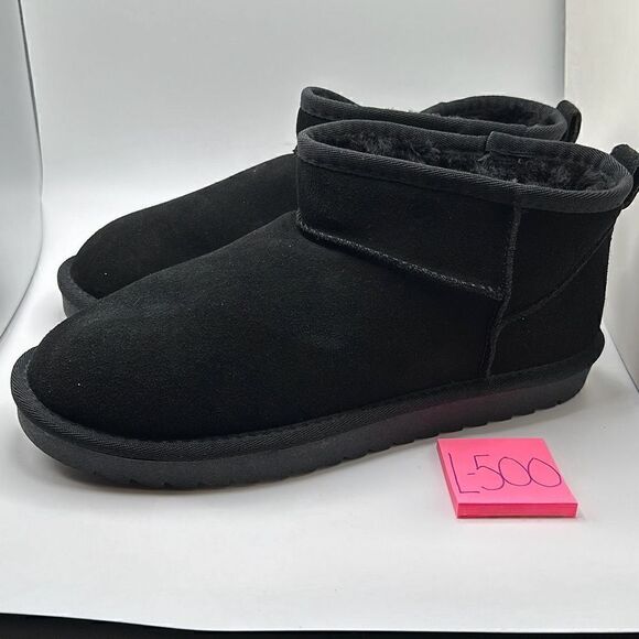 CUSHIONAIRE Women's pull on boot 10 BLACK - Picture 3 of 7